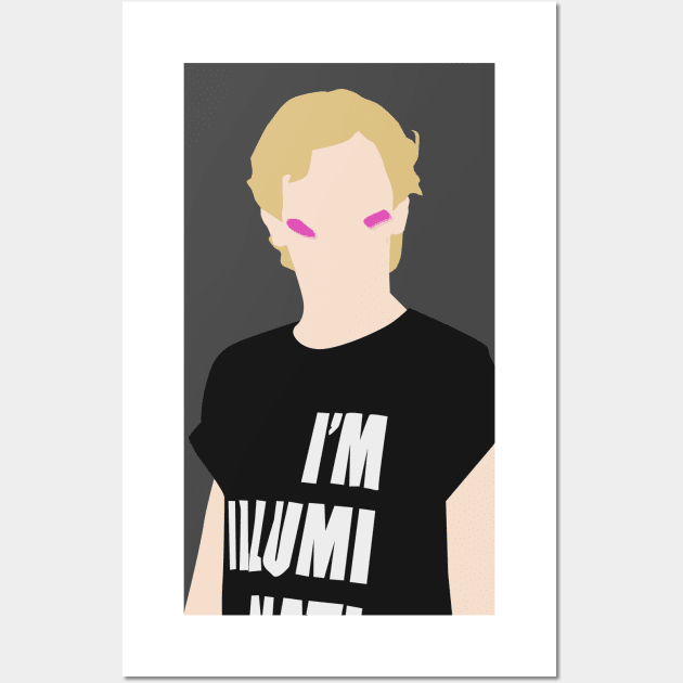 Isak Valtersen - I am Illuminati Wall Art by byebyesally